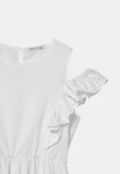 Name It Kinder NKFFANNE SPENCER - Freizeitkleid - Bright White -Name it Verkäufe 46677c9c4f804844b00584dcde58d3e5