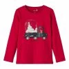 Name It Kinder WEIHNACHTEN LANGE ÄRMEL - Langarmshirt - Jester Red