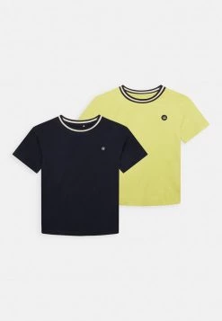 Name It Kinder NKFMTV MULLE 2 PACK - T-Shirt Basic - Sunny Lime