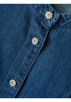 Name It Kinder LANGARMHEMD DENIM- - Hemdbluse - Medium Blue Denim -Name it Verkäufe 475bbc23b0cb4f9e822525b479d68dc7