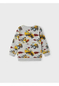 Name It JCB - Sweatshirt - Grey Melange | Kinder -Name it Verkäufe 479f0318d5e84bbca058917cfbd70a47