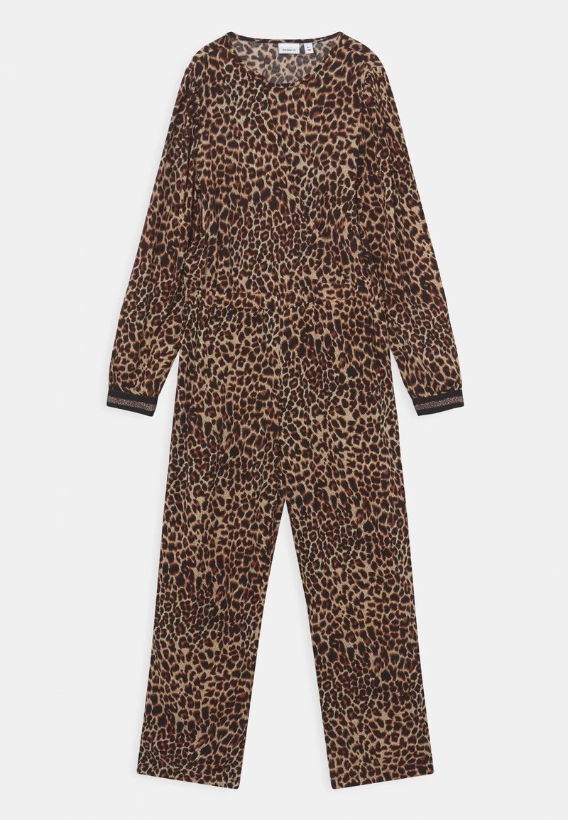 Name It Kinder NKFNAGIRA - Jumpsuit - Black/brown 3 Name It Kinder NKFNAGIRA - Jumpsuit - Black/brown