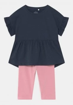 Name It Kinder NMFVAVINA SET - T-Shirt Basic - Dark Sapphire