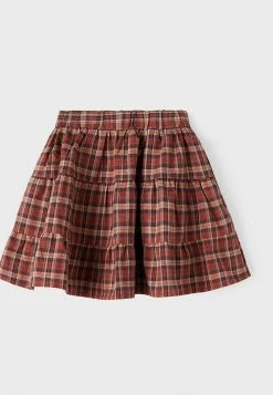 Name It ROCK KARO - Faltenrock - Spiced Apple | Kinder -Name it Verkäufe 486f9da2f491477eaf5295c998a9f032