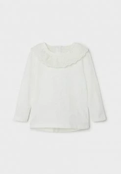 Name It Kinder Langarmshirt - White Alyssum -Name it Verkäufe 489c67f9c12d4aa6b9456d13ebab5fe4