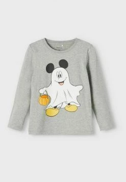 Name It Kinder DISNEYS MICKEY MAUS - Langarmshirt - Grey Melange -Name it Verkäufe 48c060accbef4cb3a56abfd055ba10b0