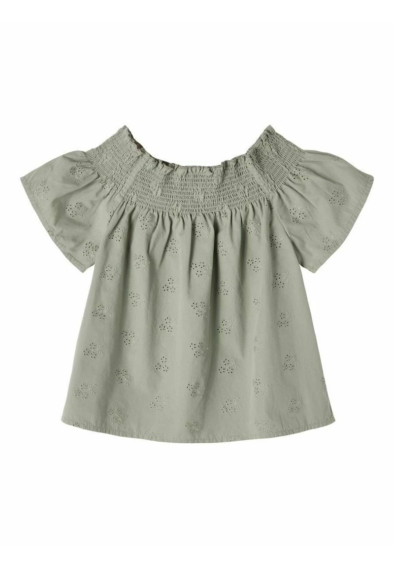 Name It Kinder LOOSE FIT - Bluse - Forest Fog 3 Name It Kinder LOOSE FIT - Bluse - Forest Fog