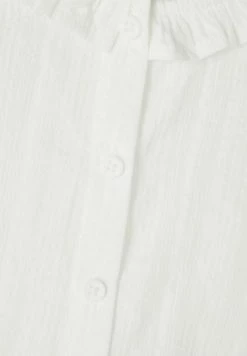 Name It Kinder KURZARM HISOL - Hemdbluse - White Alyssum -Name it Verkäufe 4aed707624204efab6d4418a9b09242b