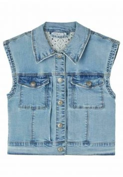 Name It Kinder Weste - Light Blue Denim