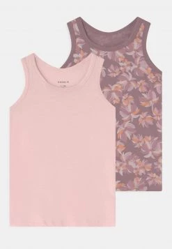 Name It NMFTANK FLOWER 2 PACK - Unterhemd/-shirt - Elderberry | Kinder