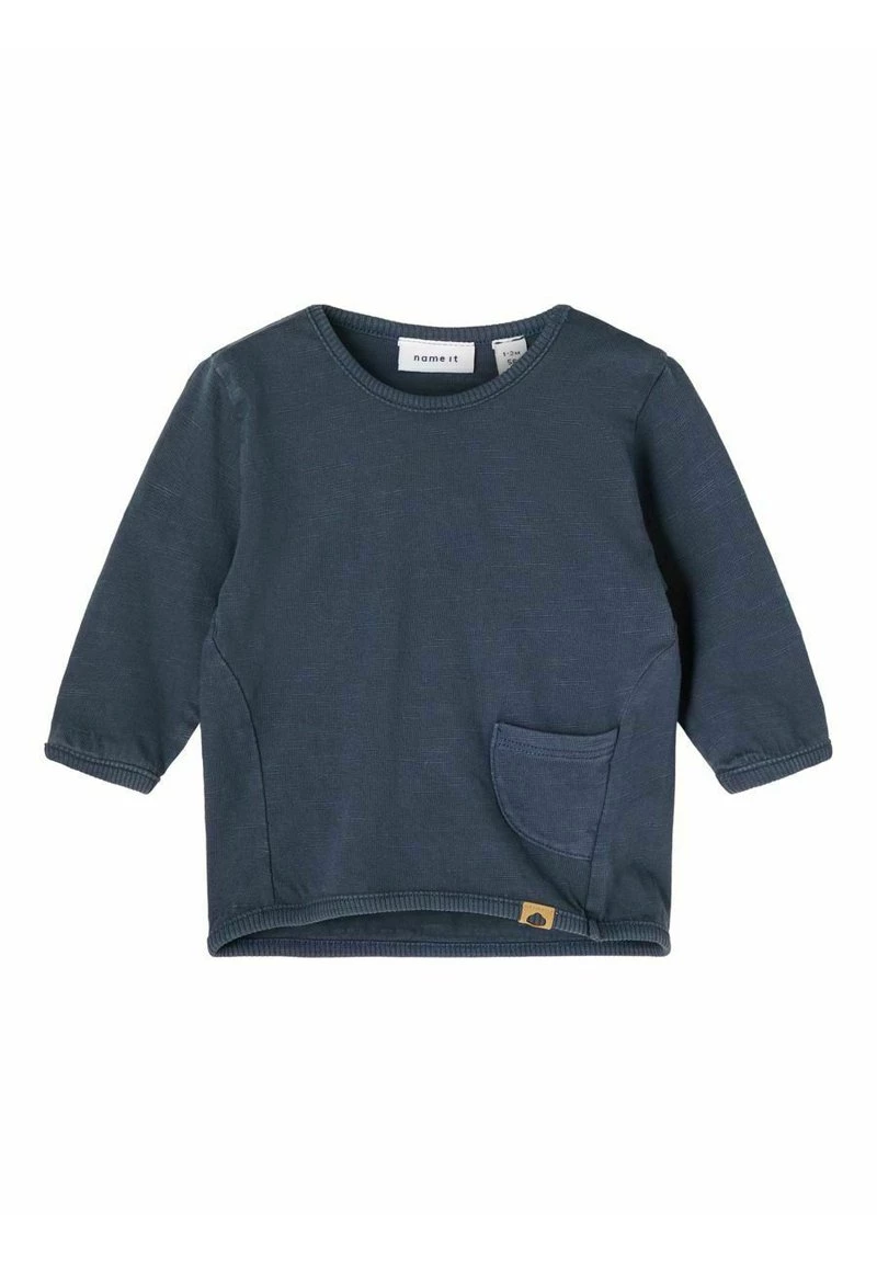 Name It Unisex MIT LANGEN ÄRMELN - Langarmshirt - Titan 3 Name It Unisex MIT LANGEN ÄRMELN - Langarmshirt - Titan