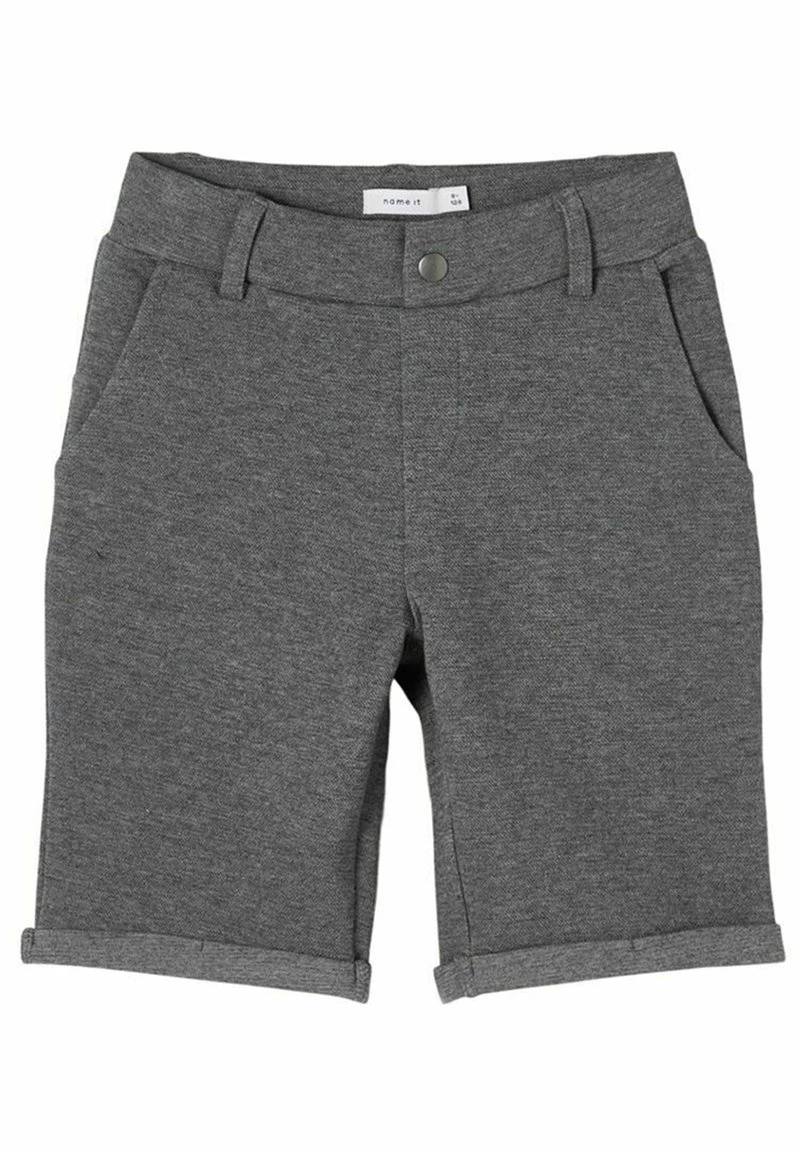Name It Kinder Shorts - Dark Grey Melange 3 Name It Kinder Shorts - Dark Grey Melange