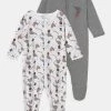 Name It NBNNIGHTSUIT CIRCUS 2 PACK UNISEX - Strampler - Grey Melange -Name it Verkäufe 4d20e32e1b7f486c818817e8af1ea771