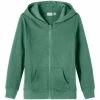 Name It Kinder NKMNESWEAT CARD - Sweatjacke - Frosty Spruce
