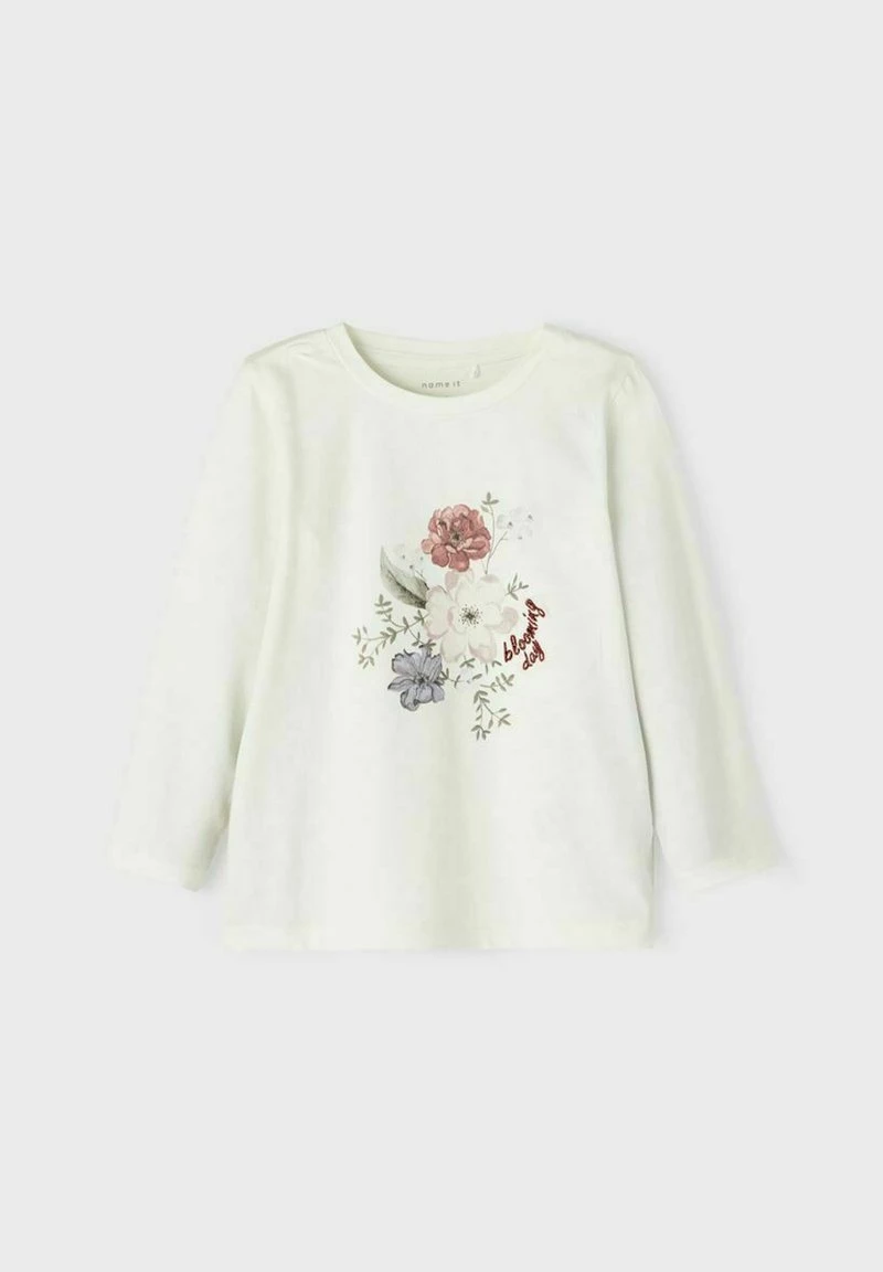 Name It Langarmshirt - White Alyssum | Kinder 5 Name It Langarmshirt - White Alyssum | Kinder – Bild 3