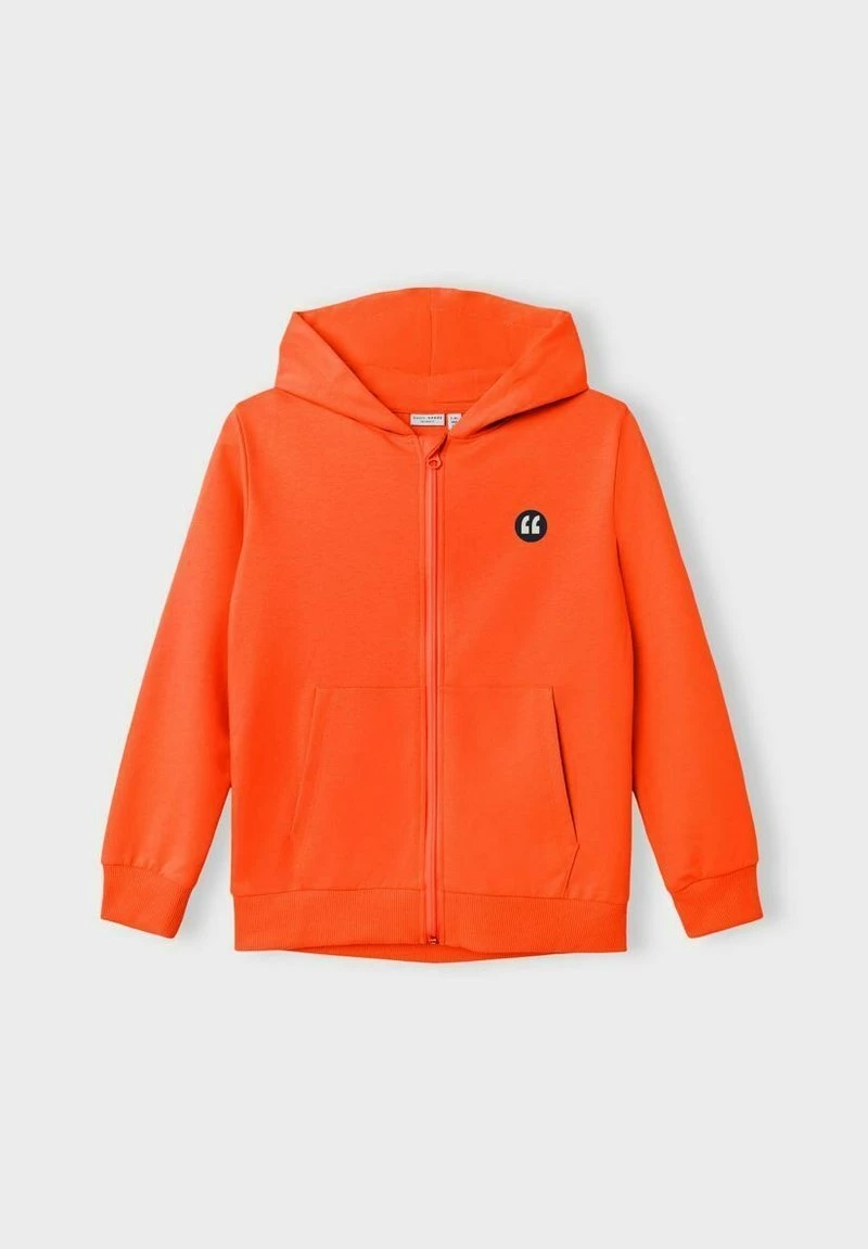 Name It Kinder VALON REISSVERSCHLUSS - Sweatjacke - Flame 5 Name It Kinder VALON REISSVERSCHLUSS - Sweatjacke - Flame – Bild 3