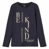 Name It Langarmshirt - Dark Navy | Kinder