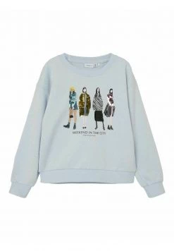 Name It PAILLETTEN DETAIL - Sweatshirt - Heather | Kinder