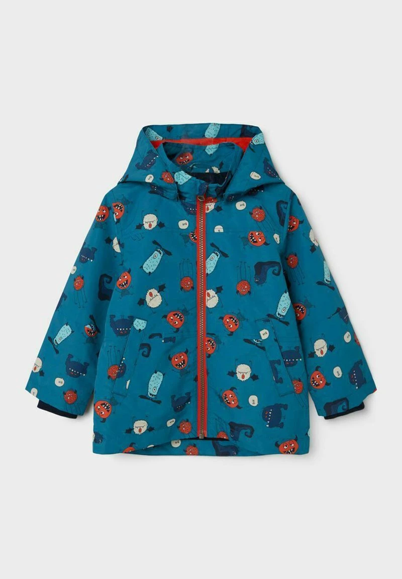 Name It Kinder Übergangsjacke - Blue Coral 5 Name It Kinder Übergangsjacke - Blue Coral – Bild 3