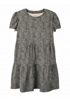 Name It Kinder VIANNI GESTUFTES - Jerseykleid - Oatmeal