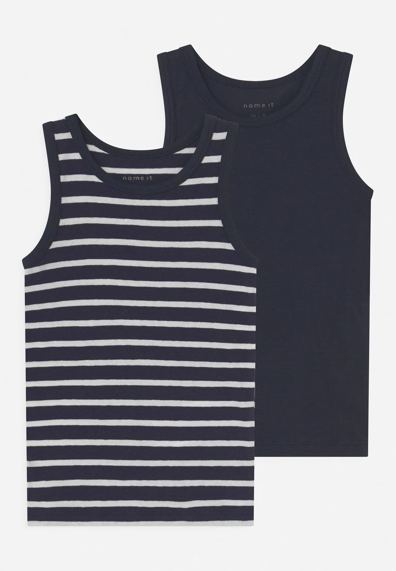 Name It NMMTANK 2 PACK - Unterhemd/-shirt - Dark Sapphire | Kinder 3 Name It NMMTANK 2 PACK - Unterhemd/-shirt - Dark Sapphire | Kinder