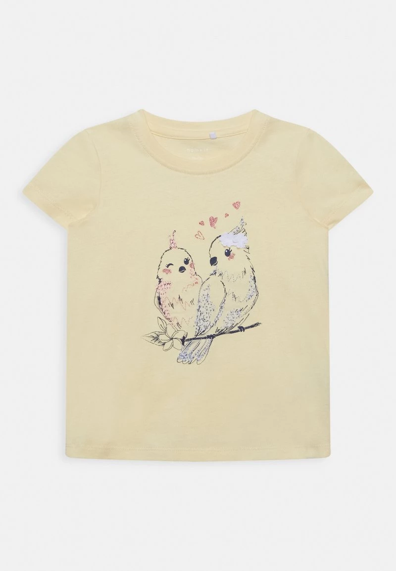 Name It Kinder NMFDELTA TOP BOX - T-Shirt Print - Double Cream 3 Name It Kinder NMFDELTA TOP BOX - T-Shirt Print - Double Cream