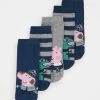 Name It NMMPEPPAPIG DANILO SOCK 5 PACK UNISEX - Socken - Titan