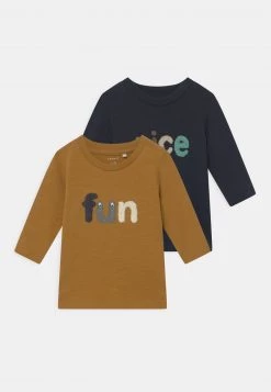 Name It Kinder NBMLENNART 2 PACK - Langarmshirt - Cumin