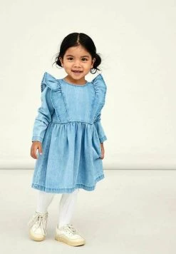Name It Kinder Jeanskleid - Light Blue Denim