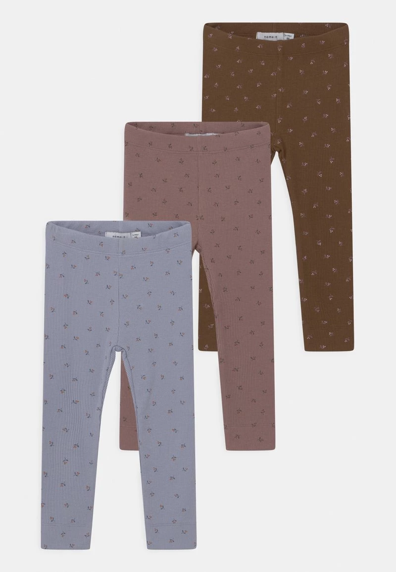 Name It Kinder NBFDAISIA 3 PACK - Leggings - Hosen - Aleutian/desert Palm 3 Name It Kinder NBFDAISIA 3 PACK - Leggings - Hosen - Aleutian/desert Palm
