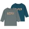 Name It Kinder NBMLIONEL 2 PACK - Langarmshirt - Legion Blue