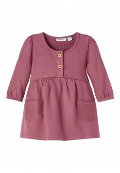 Name It Kinder LANGÄRMLIG - Freizeitkleid - Crushed Berry