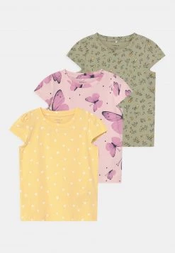 Name It Kinder NBFSONYA 3 PACK - T-Shirt Print - Desert Sage