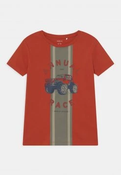 Name It Kinder NMMBERTIL 2 PACK - T-Shirt Print - Ketchup/bright White -Name it Verkäufe 58518b66ef3f43369fb1efaf398677fe