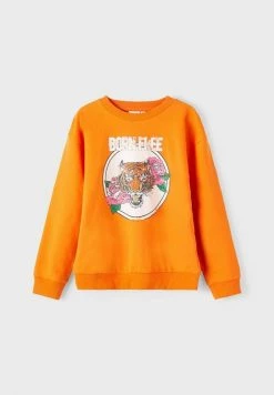 Name It Kinder BORN FREE - Sweatshirt - Mandarin Orange -Name it Verkäufe 586ca450e21d462ab4a08d51555fa728