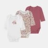 Name It Kinder NBFBODY FLOWER 3 PACK - Body - Rose Wine