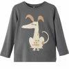 Name It Kinder TABIC - Langarmshirt - Grey
