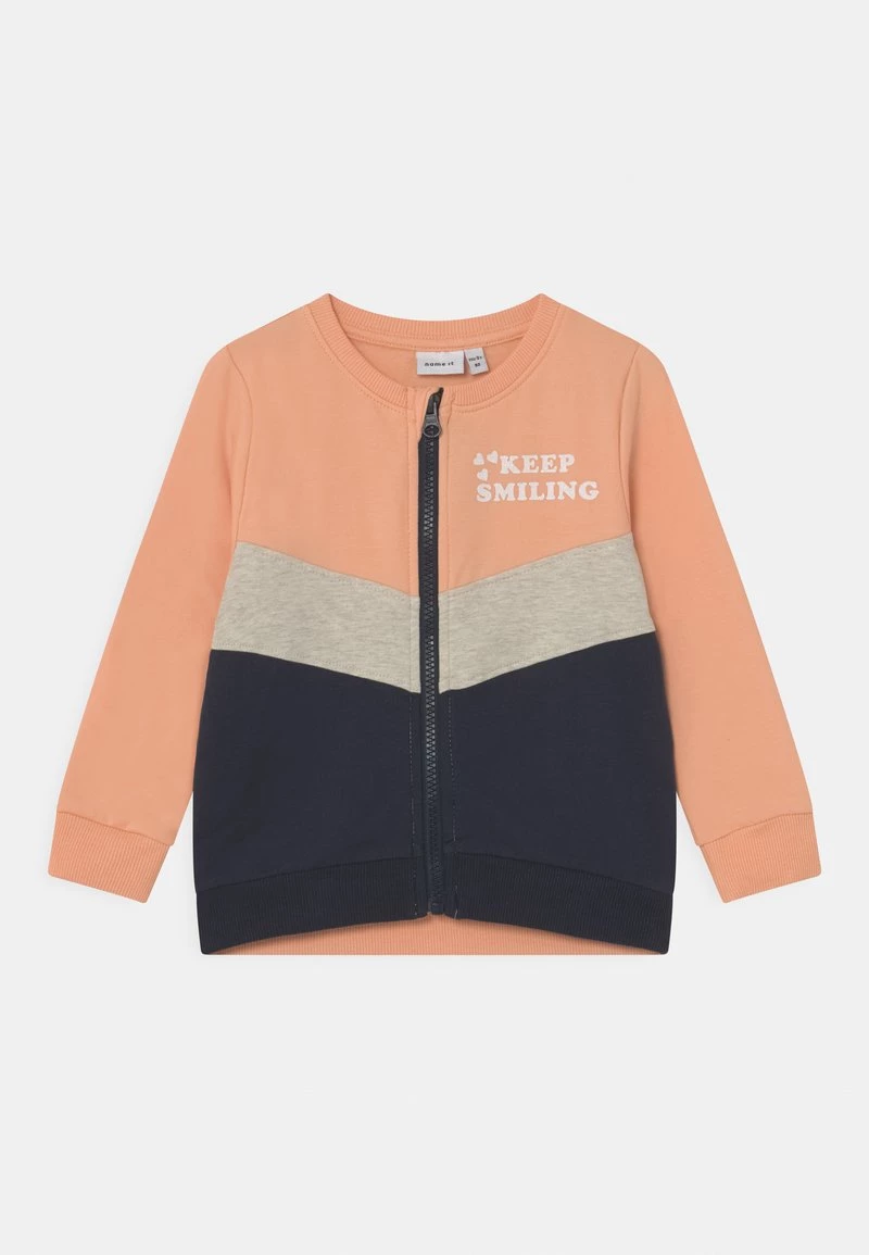 Name It Kinder NMFLORI CARD - Sweatjacke - Dark Sapphire 3 Name It Kinder NMFLORI CARD - Sweatjacke - Dark Sapphire