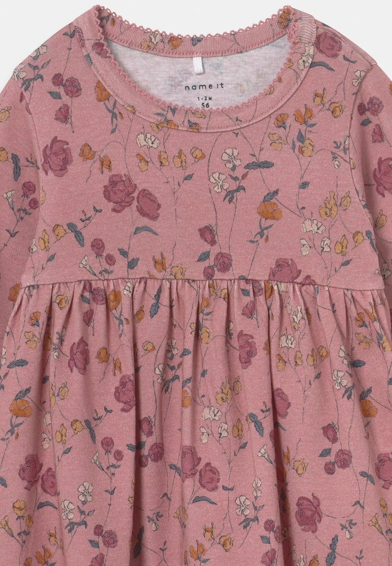 Name It Kinder NBFLOVE DRESS - Jerseykleid - Pale Mauve 5 Name It Kinder NBFLOVE DRESS - Jerseykleid - Pale Mauve – Bild 3