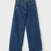 Name It Kinder Flared Jeans - Dark Blue Denim -Name it Verkäufe 5ebd5618753f4dedb921110b7f3b6d76