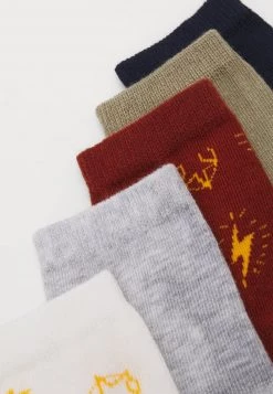 Name It NMMVAGN 5 PACK UNISEX - Socken - Light Grey Melange -Name it Verkäufe 6223d8ba84524d9d89100a1b1a8dc0c9