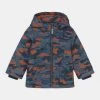 Name It Kinder NMMMAX CAMO DINO - Wintermantel - Dark Sapphire