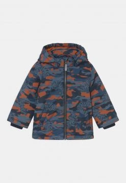 Name It Kinder NMMMAX CAMO DINO - Wintermantel - Dark Sapphire