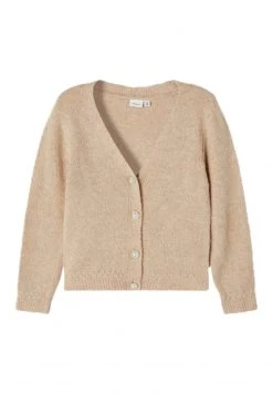 Name It Kinder LOOSE FIT - Strickjacke - Café Au Lait