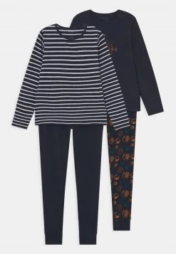 Name it Verkäufe 27 Name It NKMNIGHT EARTH 2 PACK - Nachtwäsche Set - Dark Sapphire | Kinder