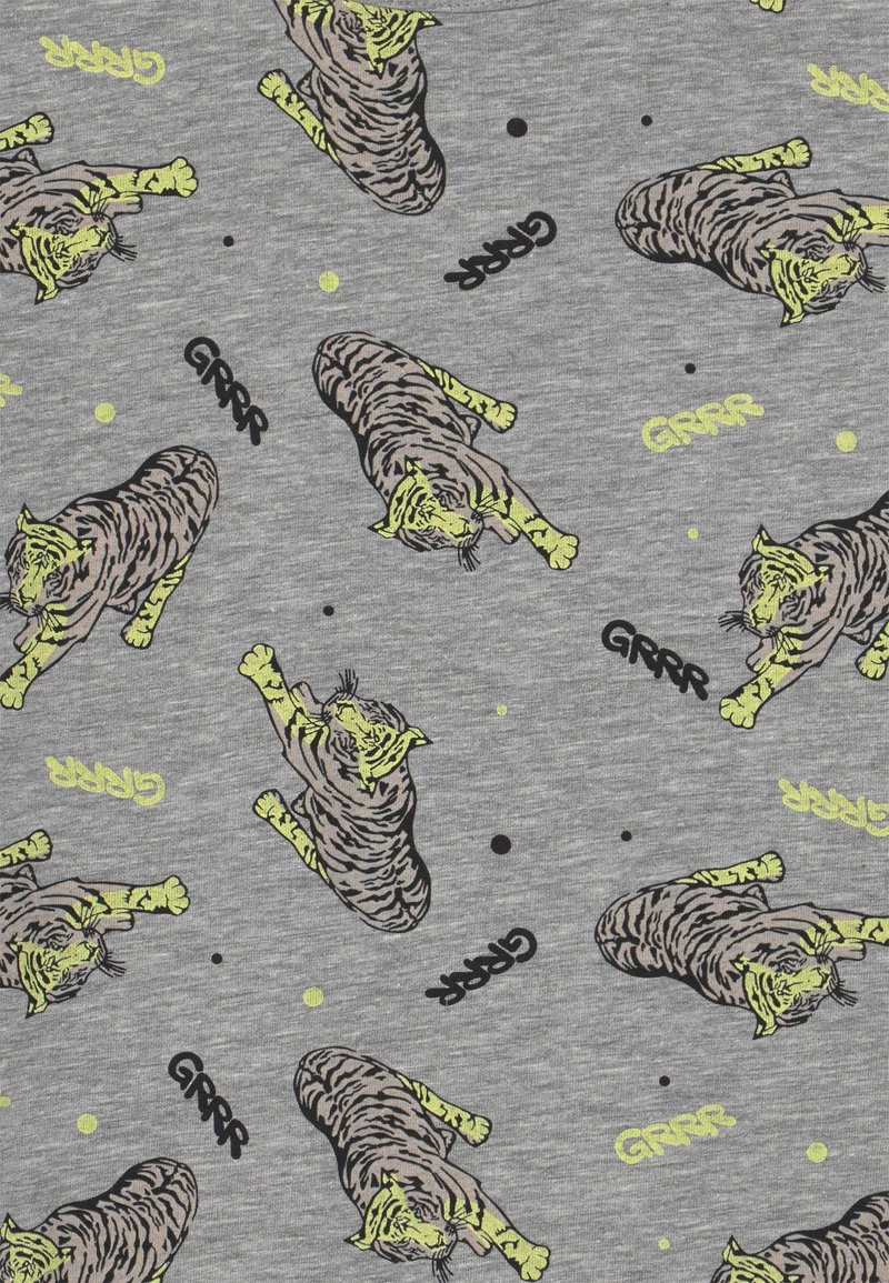 Name It Kinder NKMNIGHT TIGER GLOW SET - Nachtwäsche Set - Grey Melange 6 Name It Kinder NKMNIGHT TIGER GLOW SET - Nachtwäsche Set - Grey Melange – Bild 4