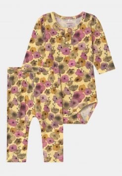 Name It Kinder NBFTHILDE SET - Leggings - Hosen - Double Cream