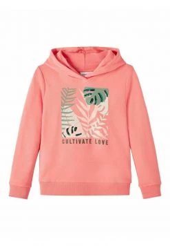 Name It Kinder NKFDIDOTTE BOXY WH UNB - Sweatshirt - Georgia Peach