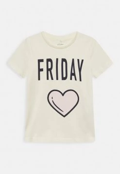 Name It Kinder NKFVEEKDAY 3 PACK - T-Shirt Print - White Alyssum -Name it Verkäufe 65ecff992a664bae9305ab60a339f802