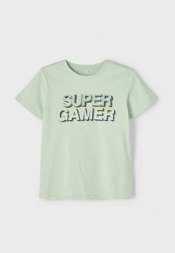 Name It Kinder SUPER GAMER - T-Shirt Print - Subtle Green -Name it Verkäufe 6652fc1df81d46c69e1d82d6d56facf9